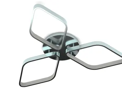 Modern ceiling lamp collection 3D Model Pack