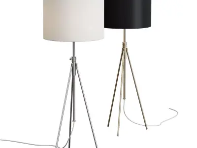 Safavieh Cipriana Adjustable Floor Lamp 3D model