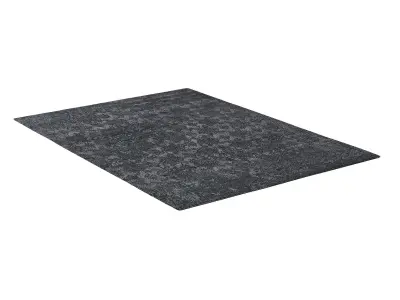 DEDALO HAND-KNOTTED RUG 3D model
