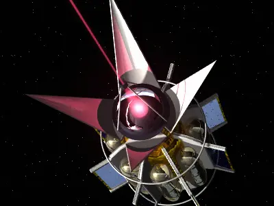 Laser Spacecraft 3D model
