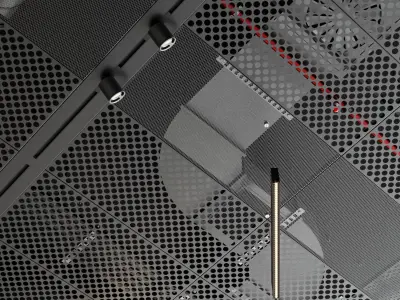 Industrial ceiling 1 3D model