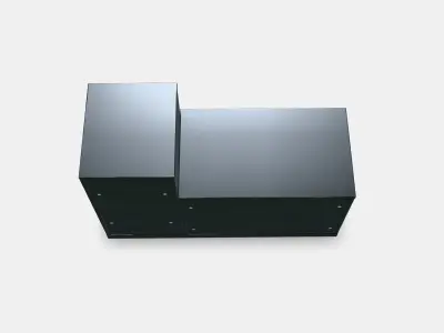 NORDLI Chest of 5 drawers 2 3D model
