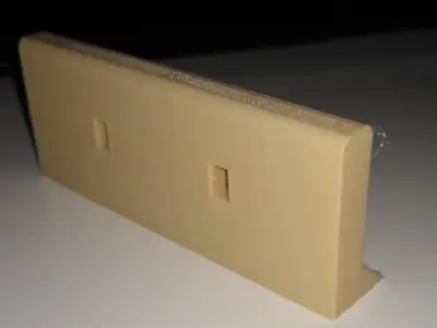 20mm Wargame walls Afghanistan and brick 3D print model