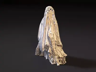 Ghost halloween 2 3D print model