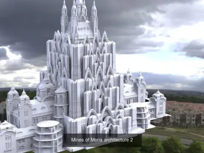 Mining Colony Fantasy Sci-Fi collection 1 3D Model Pack