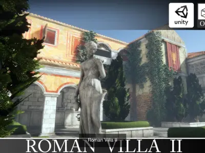 Ancient Rome Environment Collection 3D Model Pack