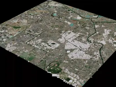 Tianjin - China 3D model