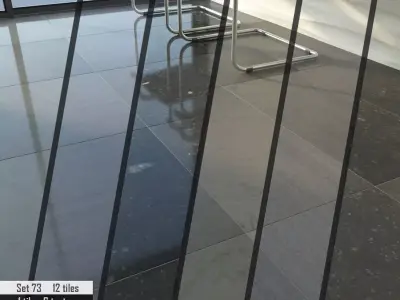 ABC Stone Set 3D model