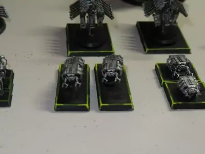 EPIC - ARMAGEDDON SET 9 - XenoCyborg FORCE set 2  3D print model