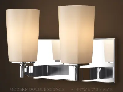 MODERN SCONCE COLLECTION 3D model