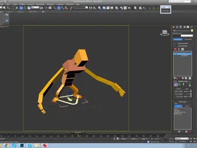 Sloth Low-poly 3D model