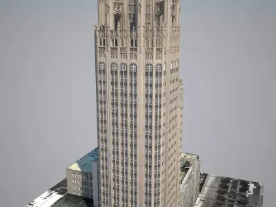 Chicago Tribune Building 3D model