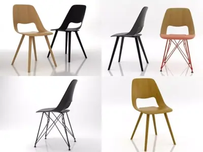 Jill eames chair eames chair eames chair ea 3D model