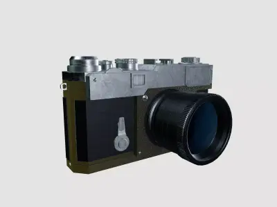 Camera 3D model