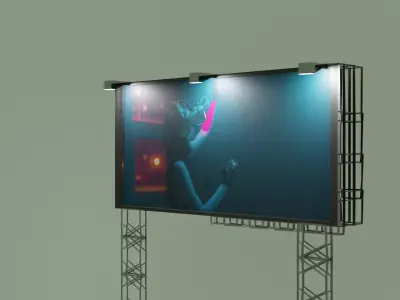 Bill Board 3D model purchase