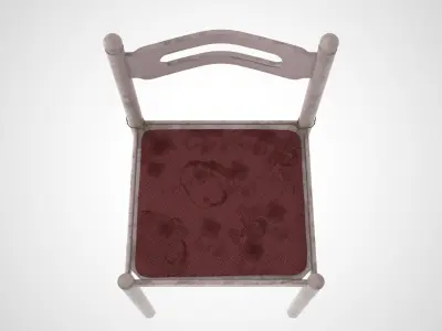 Ruined Chair 3D model