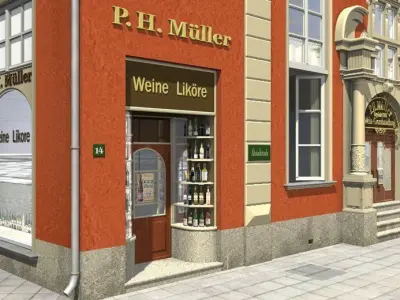 Old house House of kings 3D model