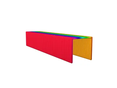 Staples v1 009 Low-poly 3D model