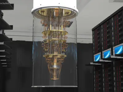  Quantum Computer Core 