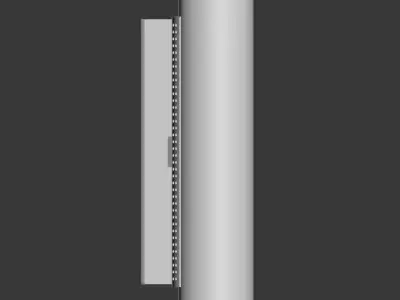 Precision Tube Sconce kellywearstler 3D model