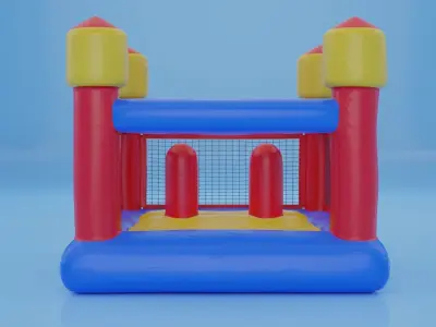 Inflatable family fun gladiator   3D model