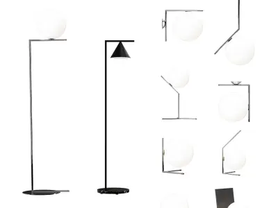 Michael Anastassiades - Lamp collection  3D model