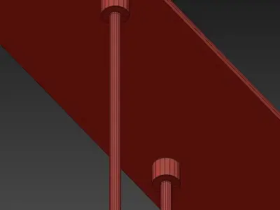 Loft Cone Pendant Reflector 9 Line 3D model