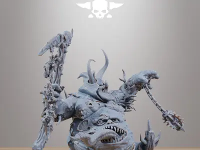 Corrupted Guard Sporeus 3D print model