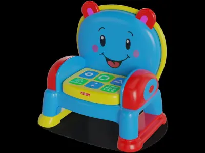 Fisher-Price Laugh  Learn Smart Stages Chair 3D model