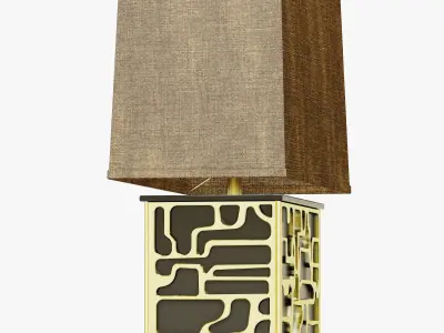 Arteriors Piper Lamp 3D model