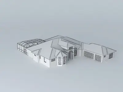Florida House Free 3D model