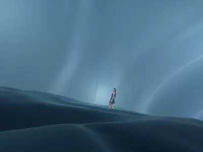 Fluttering Scene 3D model