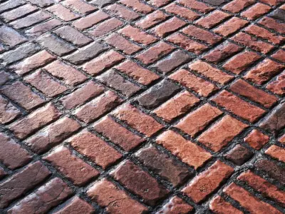 Red Brick Flooring Texture