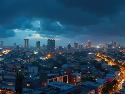 HDRI Night - Reimagined Ho Chi Minh City - V14 3D model