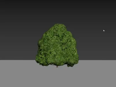 Low Poly Tree Stylish Low-poly 3D model