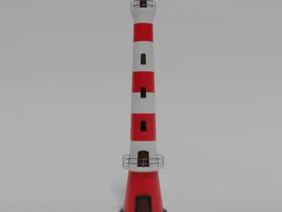 Light house Free 3D model