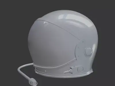 Astronaut Helmet 3D Printable 3D print model