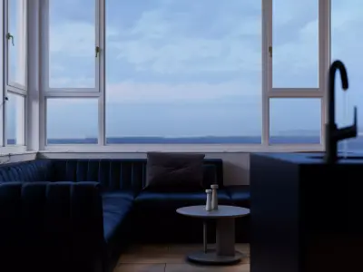  3D model of Lakeside West Apartment 3D model