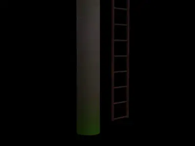 Tower PBR Low-poly Low-poly 3D model