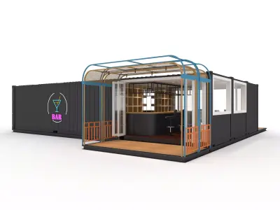 Container Bar 2 3D model