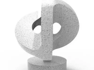 CONSTRUCTION sculpture replica 3D print model