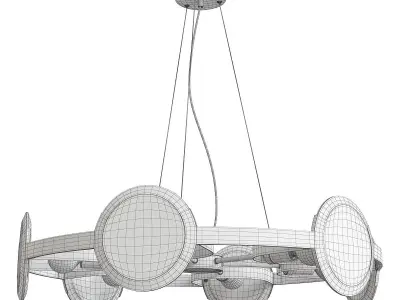 AMARI CHANDELIER Low-poly 3D model