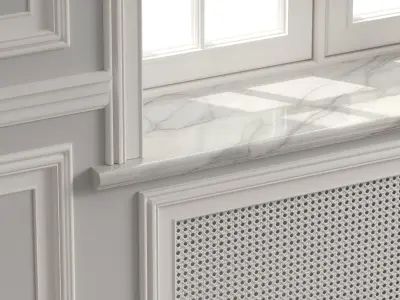 Classic window 2 3D model
