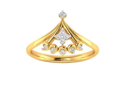 Women Ring Render 3dm STL MTL SLC JCD OBJ FBX Details 3D print model 10