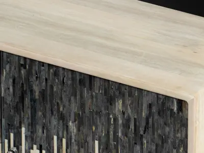 Three Door Console 3D model