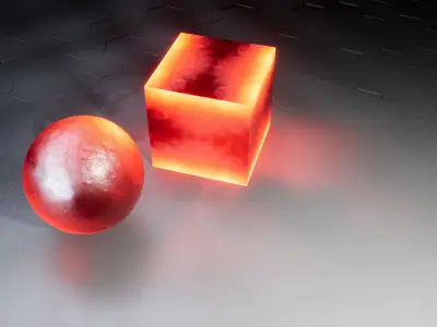 Lava 2 PBR Material Texture Texture