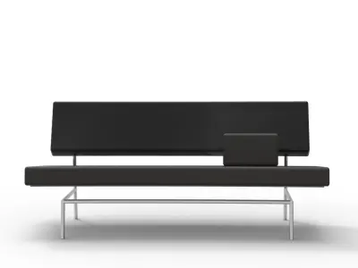 Gravity Sofa Free low-poly 3D model