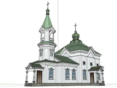 Architecture-Religion-God-Culture-Temple -0220 3D model