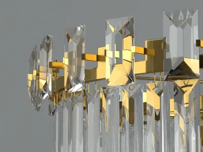 Chandelier 18 3D model