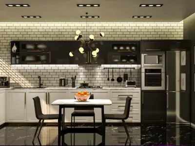 KITCHEN DESIGN  3D model